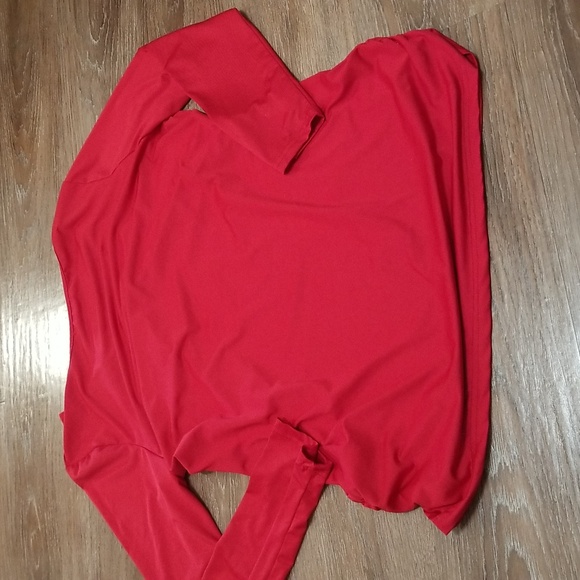 (1X) Rosegal Solid Color Jewel Tone Empire Waist Top Business Casual Office - Picture 9 of 9